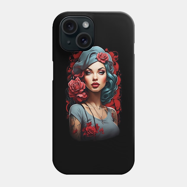 Pin Up Modern Classic Art Phone Case by Dürer Design