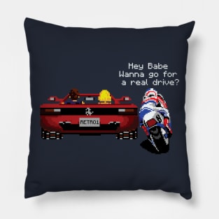 Hang On to Outrun Pillow