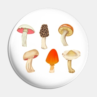 Mushrooms Pin