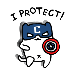 I Protect Captain Cat T-Shirt