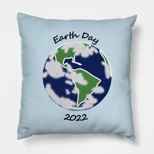 2022 Planet Earth Day Pillow