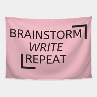 Brainstorm - Write - Repeat Tapestry