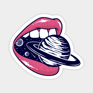 Biting Saturn Magnet