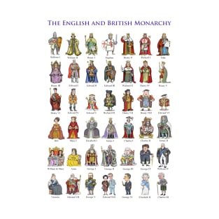 The Kings and Queens of England and Great Britain T-Shirt