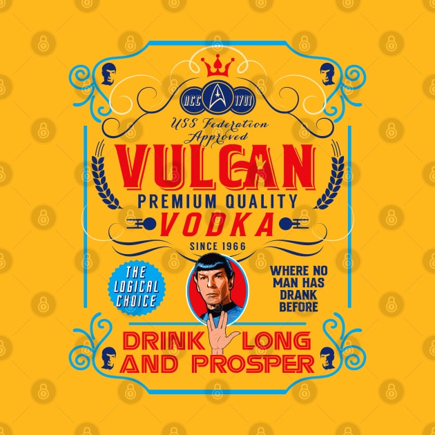 Vulcan Vodka Lts by Alema Art