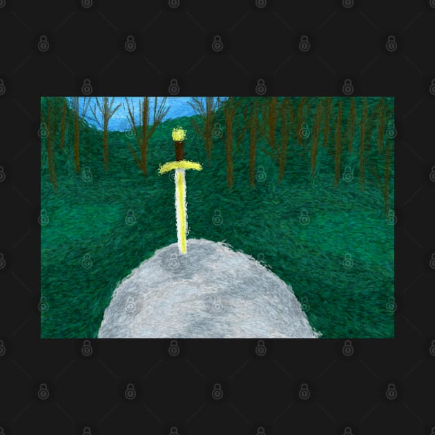 Sword in the Stone by alxandromeda