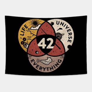 42 The Answer To Life The Universe And Everything Tapestry