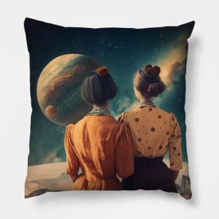 Cosmic Allies Pillow