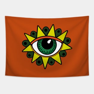 Eye Flower Tapestry