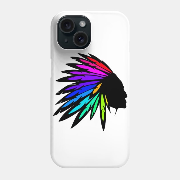 Disco Indian Phone Case by AzMcAarow