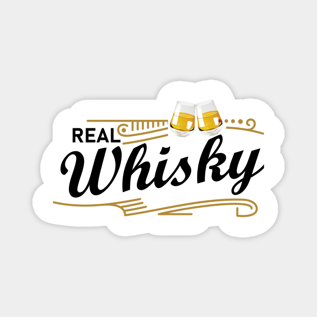 Real Whiskey Magnet by designdaking