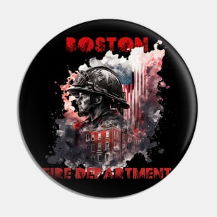 Boston Fire Department Pin