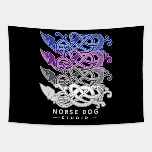 Norse Dog Studio logo dark Tapestry