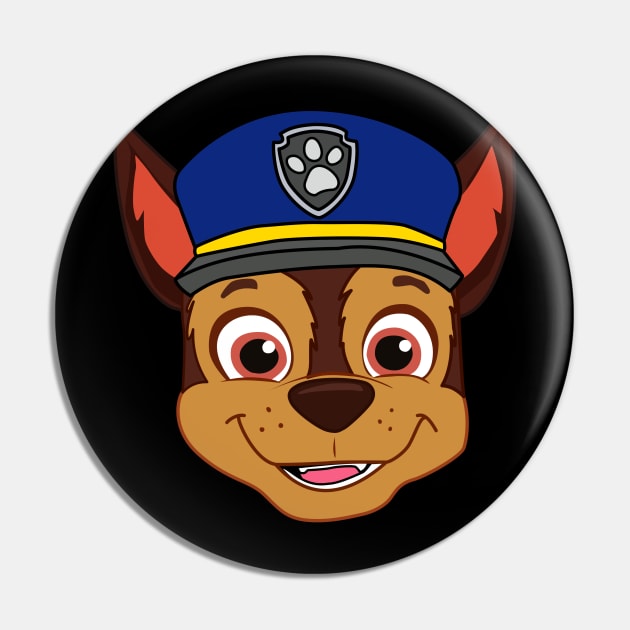 Paw Chase Pin by JamesCMarshall