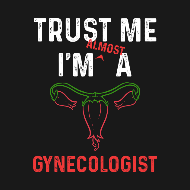 Gynecologist Future Doctor Medical Pun Hipster Doc by amango