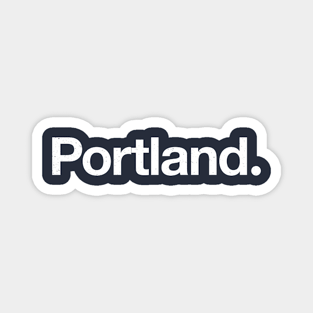 Portland. Magnet by TheAllGoodCompany