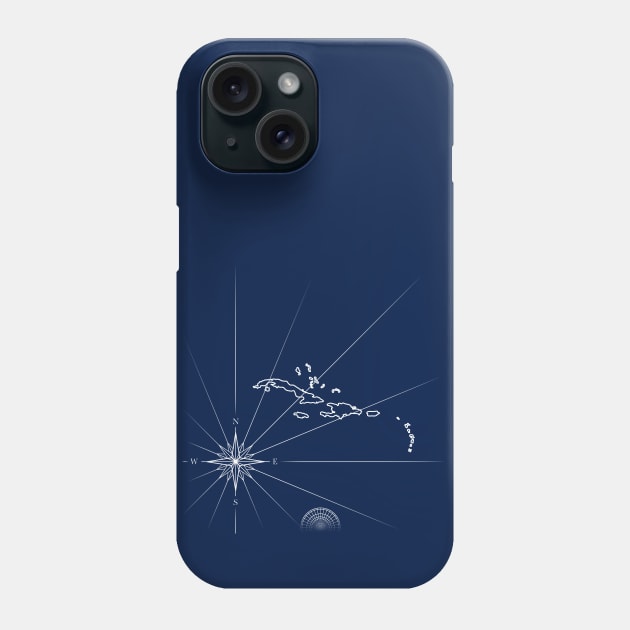 Compass rose Phone Case by leewarddesign