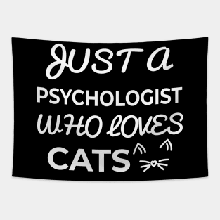 psychologist cat lover Tapestry