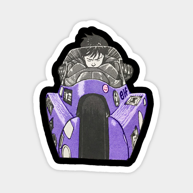 Wallpaper Kaneda Akira Bike Overlay Akira Magnet Teepublic Au Free HD