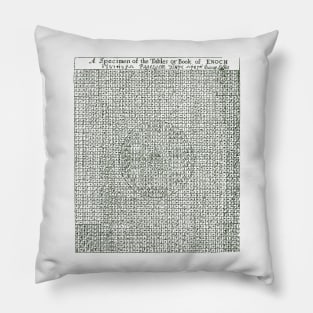 Book of Enoch - blackish Pillow