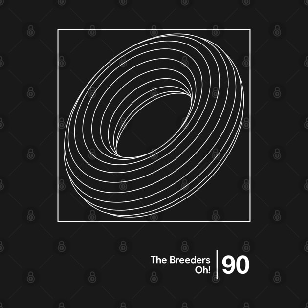 The Breeders / Minimalist Graphic Artwork Design by saudade