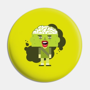 The Brainy Joe Pin