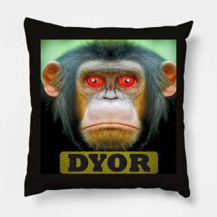 Funny Monkey Humorous Apes Animals memes Pillow