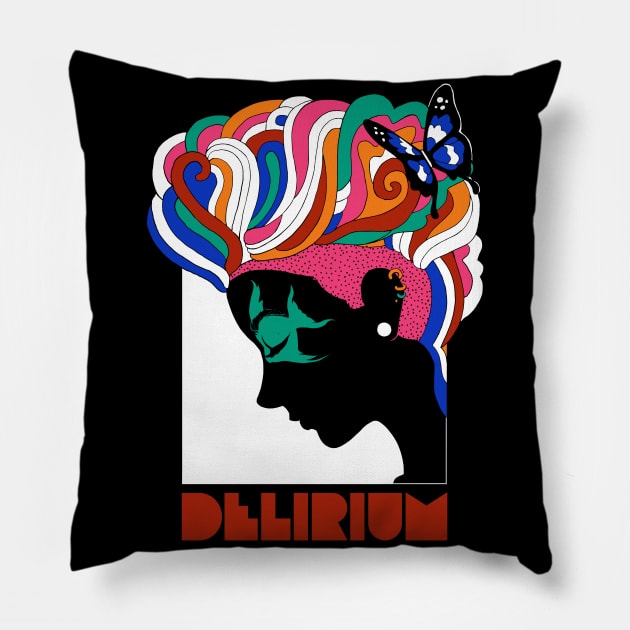 Delirium Pop Pillow by Rodrigo_Gafa