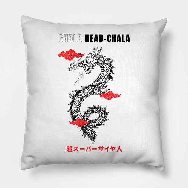 Chala Head-Chala, fan art Dragon Ball Z (White Shirt) Pillow by Cery & Joe New Style