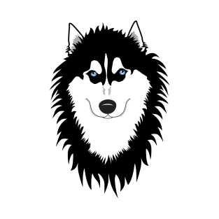 Siberian husky dog T-Shirt