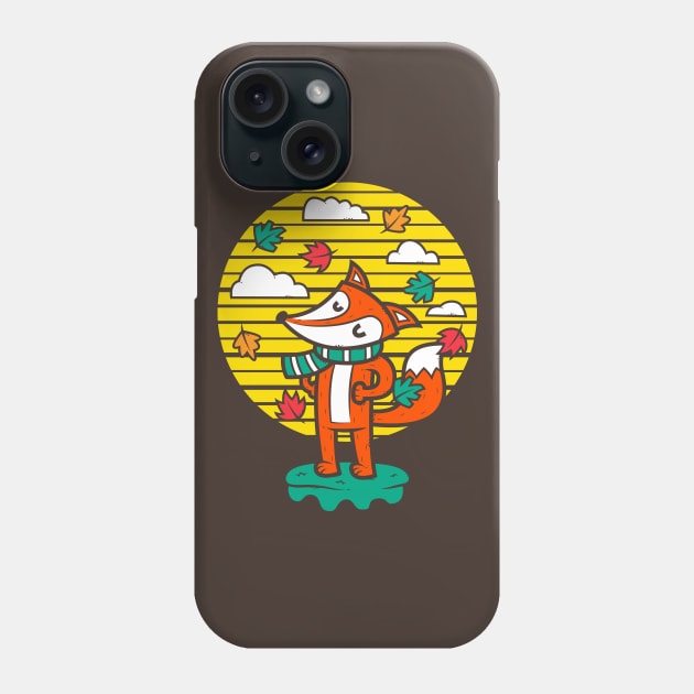 Mr. Fox Phone Case by krisren28