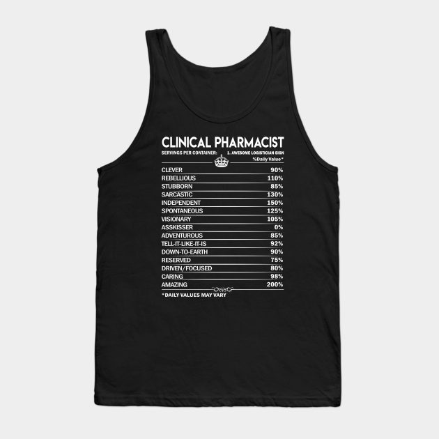 Clinical Pharmacist T Shirt - Clinical Pharmacist Factors Daily Gift ...