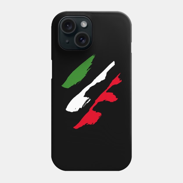 Italy Style Flag Phone Case by Nikokosmos