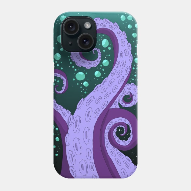 Tentacles full colour Phone Case by FrankiValerie