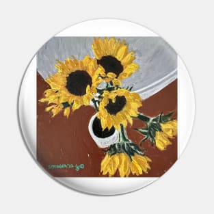 Sunflowers Pin