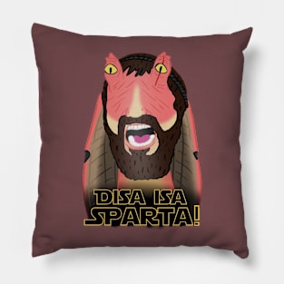 Disa Isa Sparta! Pillow