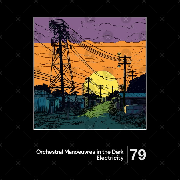 OMD - Electricity - Original Illustration Artwork by saudade