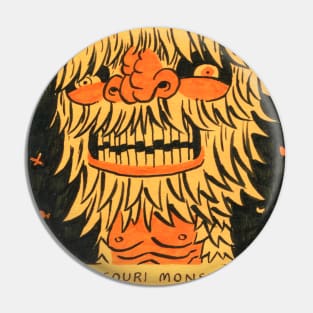 Missouri Monster Pin