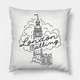 London Calling Pillow