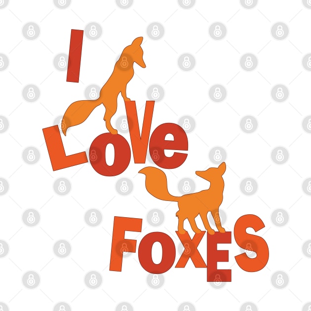 I Love Foxes by SakuraDragon