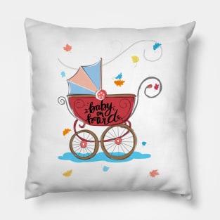 Baby On Board Pillow