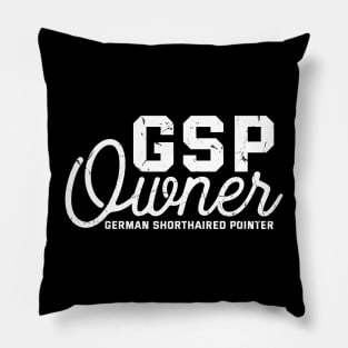 GSP Owner /\/ Retro Typography Design Pillow