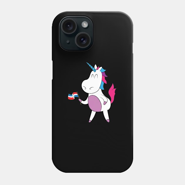 Dominican Republic Shirt | Patriotic Unicorn Flag Gift Phone Case by Gawkclothing