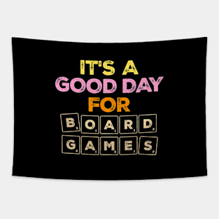 It's A Good Day For Board Games, For Men Women Nerd Game Tapestry