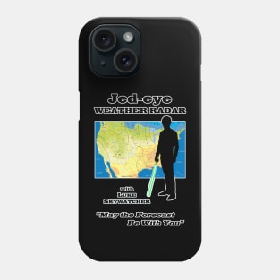 Jed-Eye Weather Radar (front & back print) Phone Case