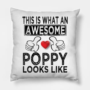 this is what an awesome poppy looks like Pillow