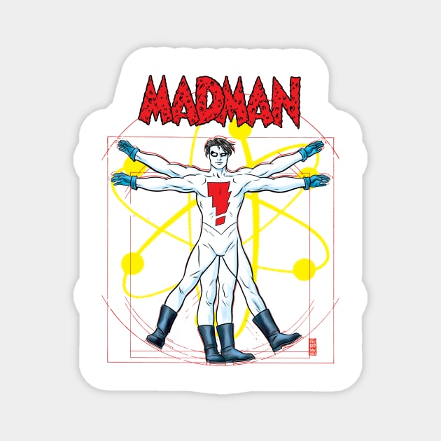 MADMAN via Davinci! Magnet by MICHAEL ALLRED