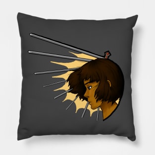 Knife Angel-Camilla Hect version Pillow