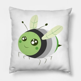Aromantic Pride Bee Pillow