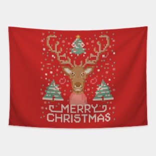 Merry Christmas Filthy Animal  Sweater Tapestry